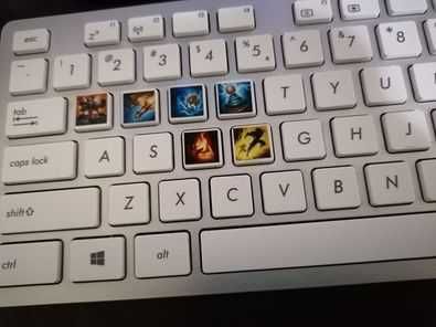 Stickere TASTATURA PC /LAPTOP League of Legends