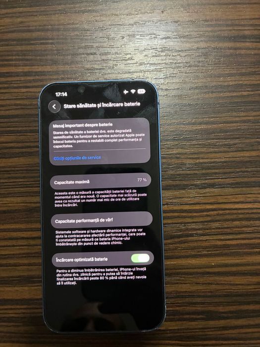 Vând iPhone 13 / 128 GB / Albastru.