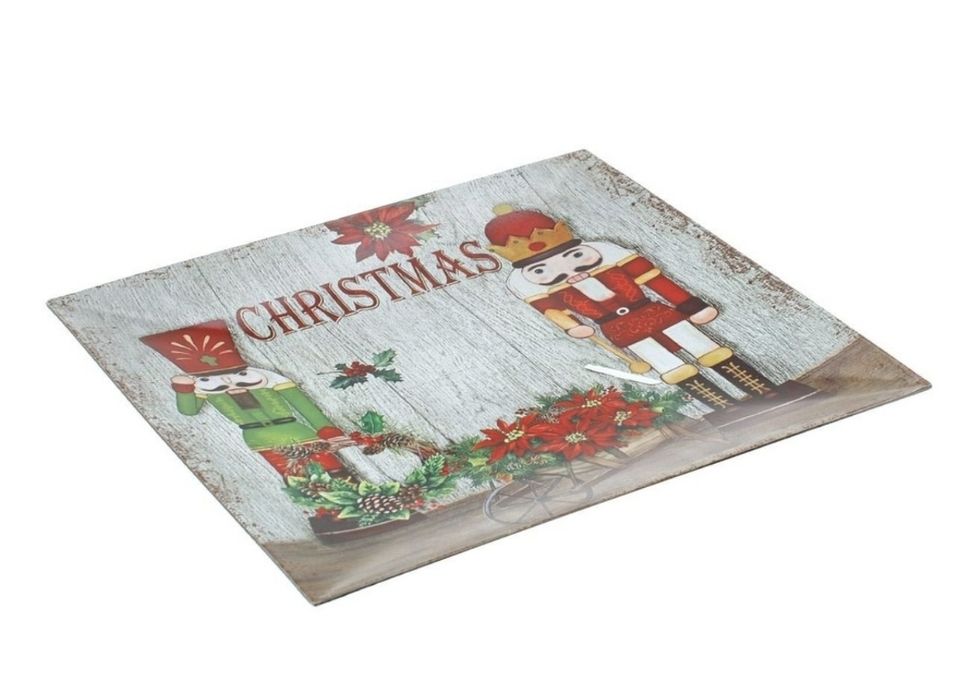 Platou Decorativ cu Spargatorul de Nuci 30x30cm