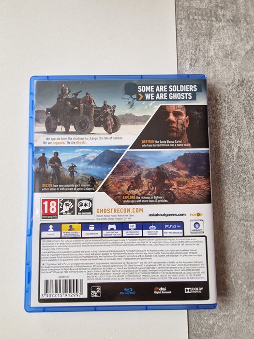 Продавам Tom Clancy's Ghost Recon Wildlands PS4/PS5
