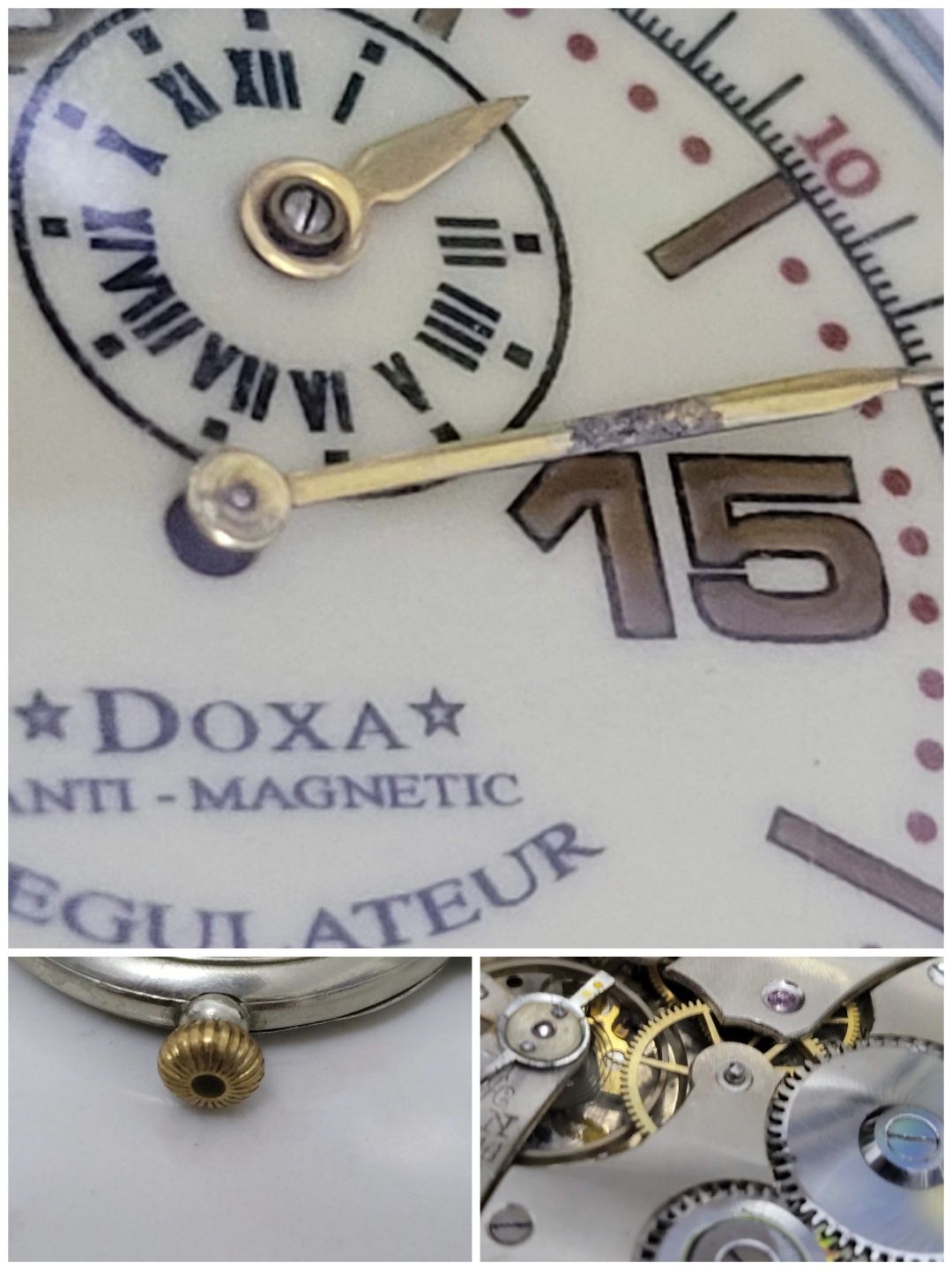 Ceas Doxa mecanic Regulateur vintage omega longines iwc