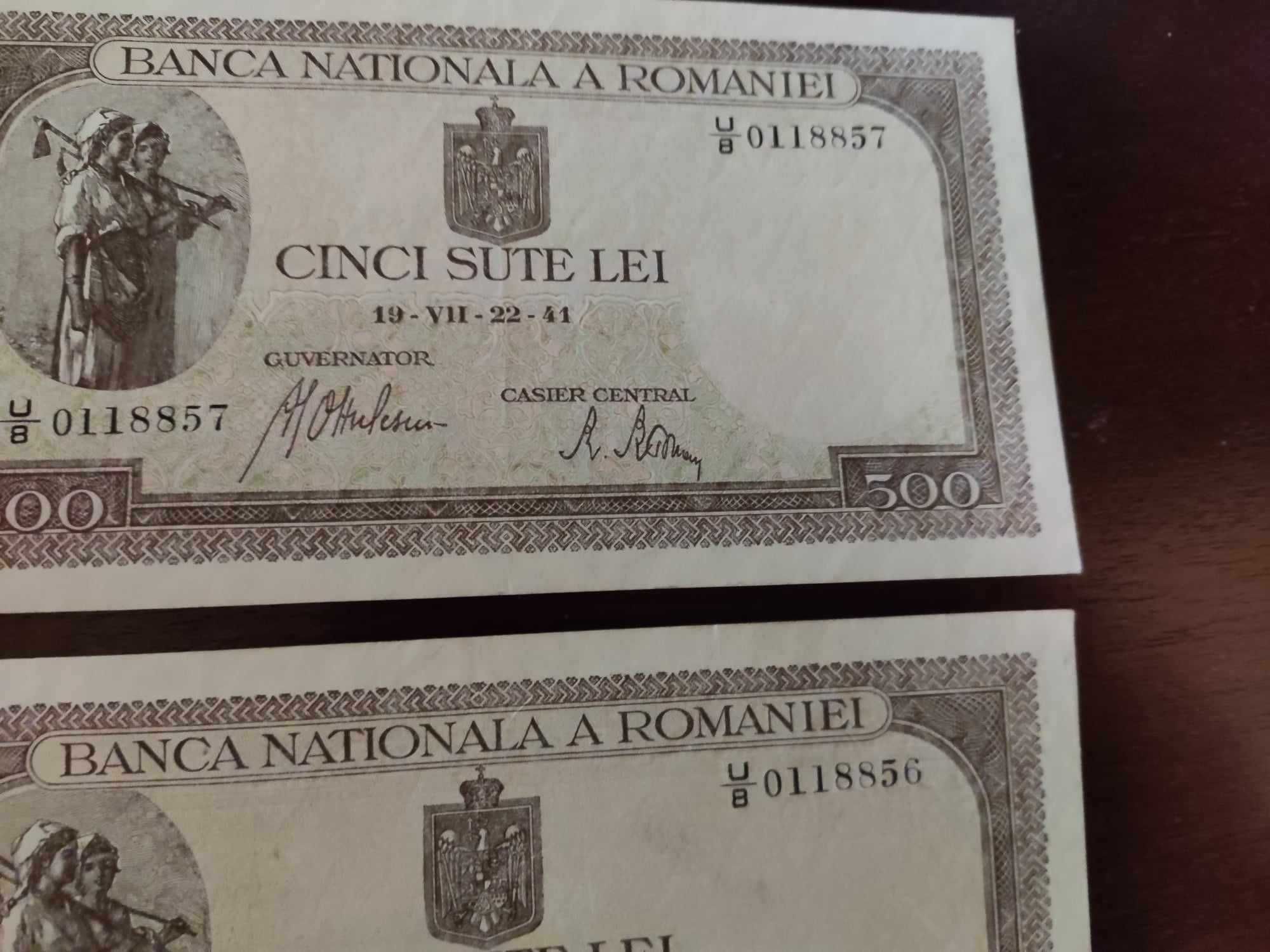 Bancnote romanesti vechi