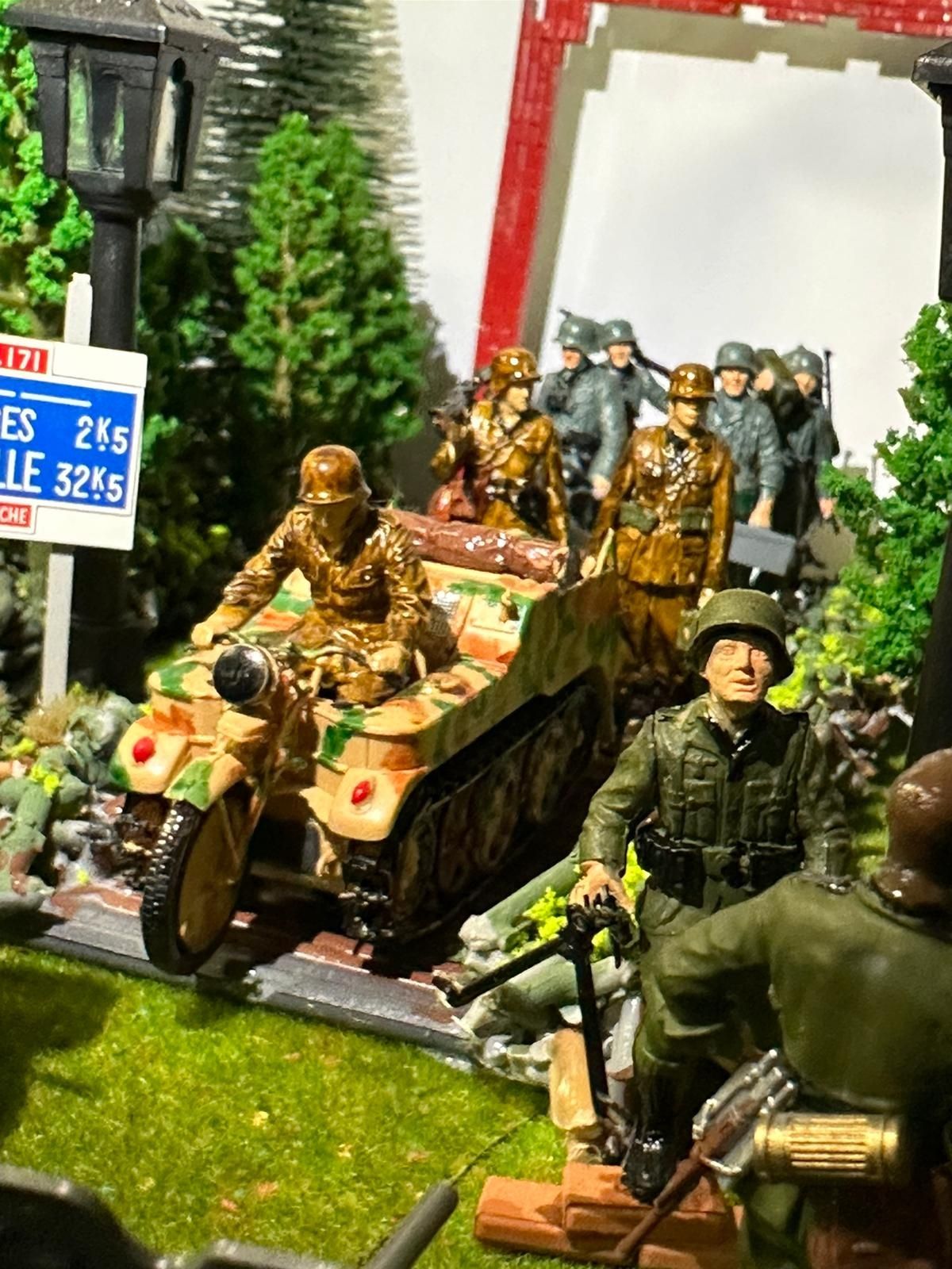 Diorama WW2 Machetă al 2lea Război Mondial