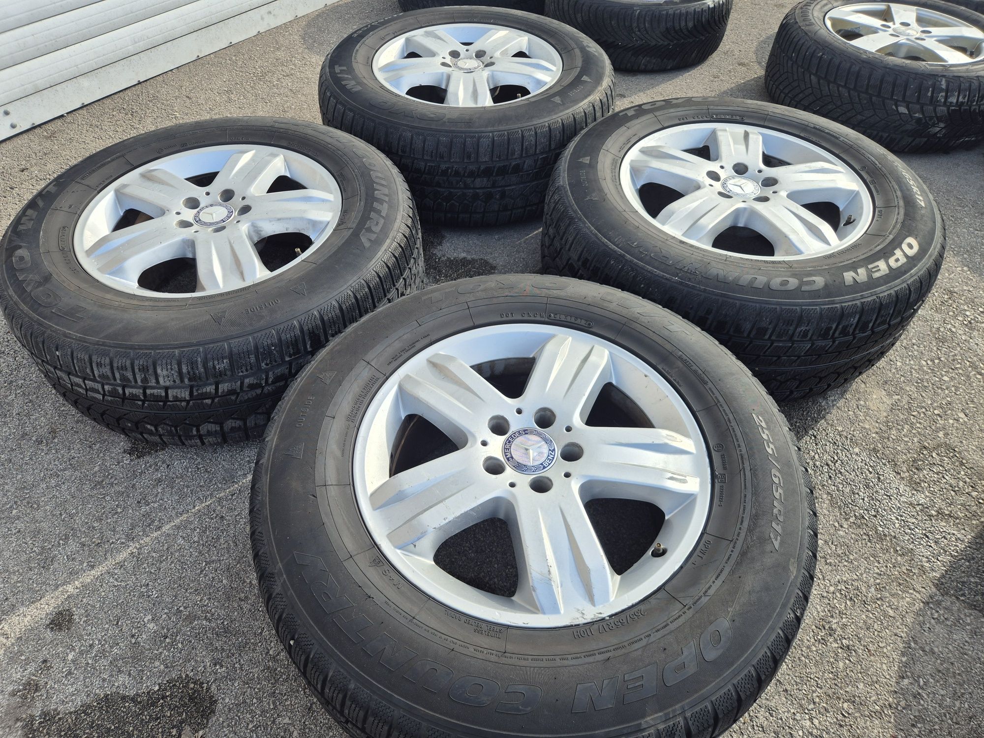 5х112/17 с гуми Мерцедес МЛ W163 W164 5х112/17 Mercedes ML