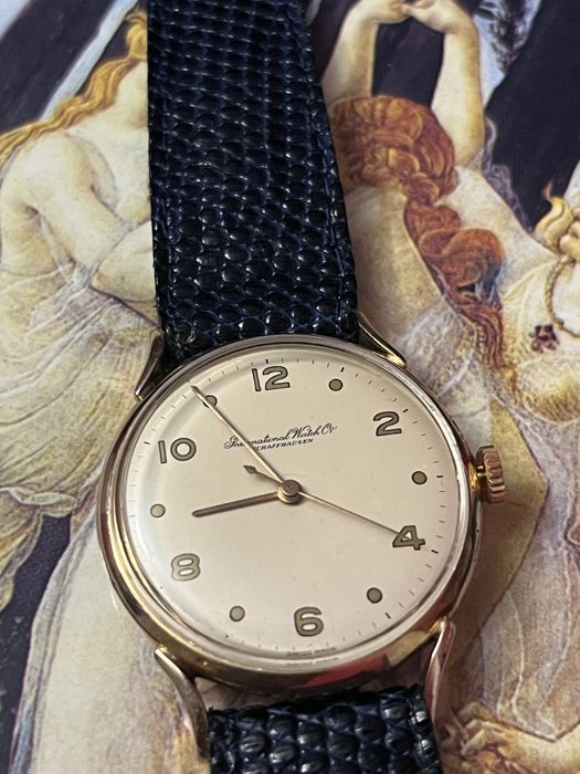 Ceas din aur IWC anii 50