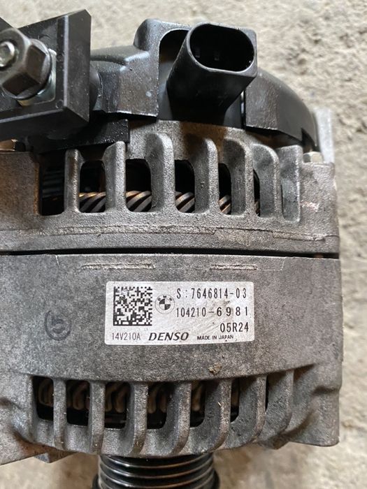 Alternator BMW F10 F11 F07 F30 F20 F31 B47D20D euro6 190 cp