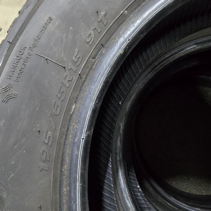 2x 195/65/15 M+S HANKOOK 2022 Stare excelentă