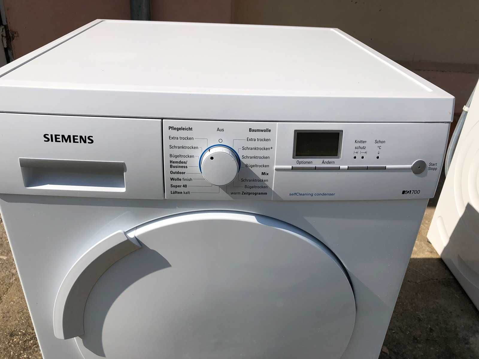 Сушилня Siemens IQ700-Термопомпа - Самопочистваща