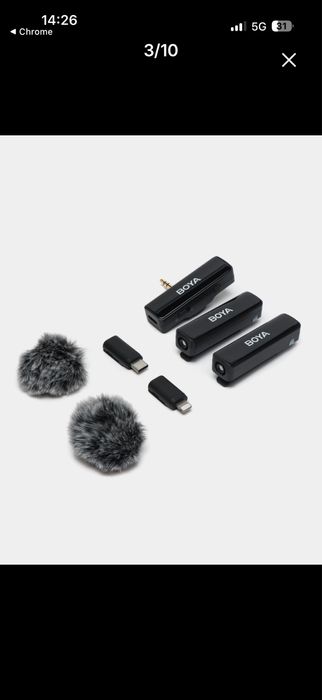 Boya link mikrofoni universal hisoblanadi korobka hamma narsasi bor