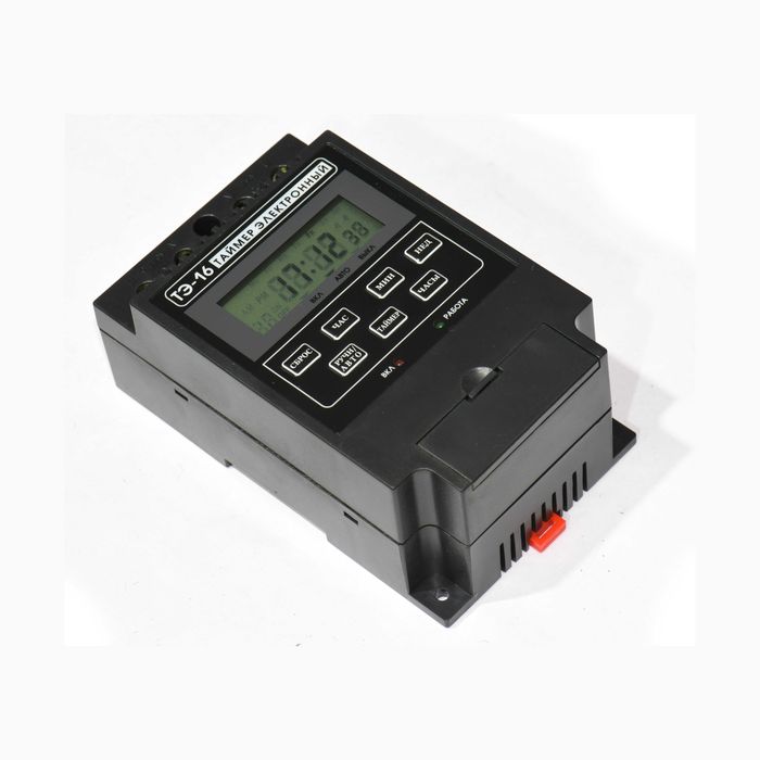 Реле программируемый недельный таймер автоматический ТЭ-16