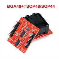 BGA48 TSOP48 / SOP44, SOP56 TSOP32/40/48 программатор T48, адаптер ...