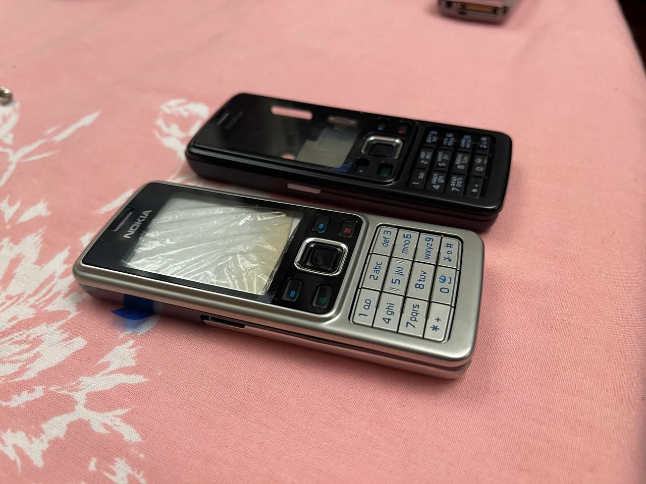 Новый корпус для Nokia 6300 Silver/ Black