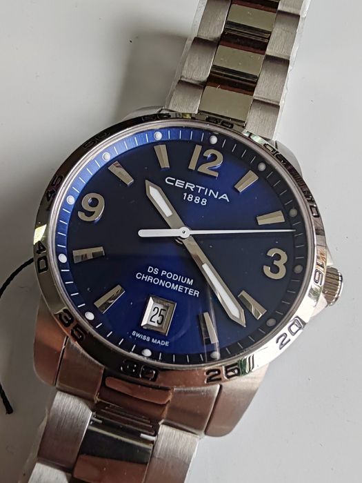 Ceas Certina DS Podium Chronometer Quartz 40 mm Nou-Nepurtat!