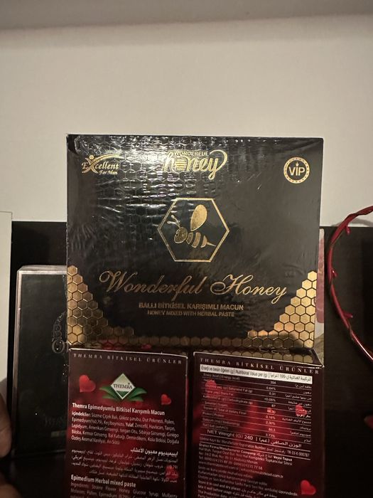 Miere afrodisiaca turceasca WONDERFUL HONEY VIP