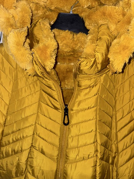 Geaca grosa cu doua fete