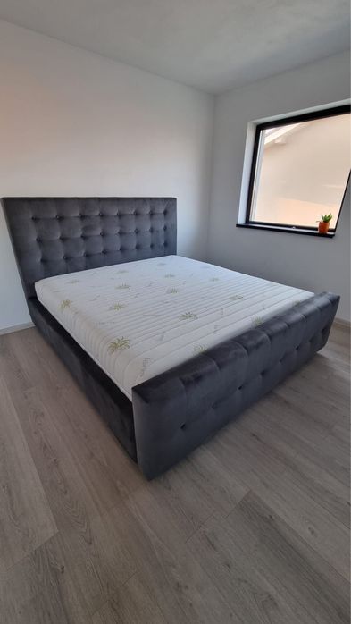 Pat rezistent cu lada de depozitare si garantie 1350 lei