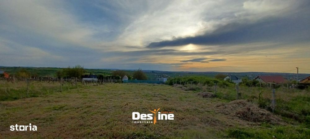 Barnova - Teren Intravilan 974 Mp, utilitati, drum betonat