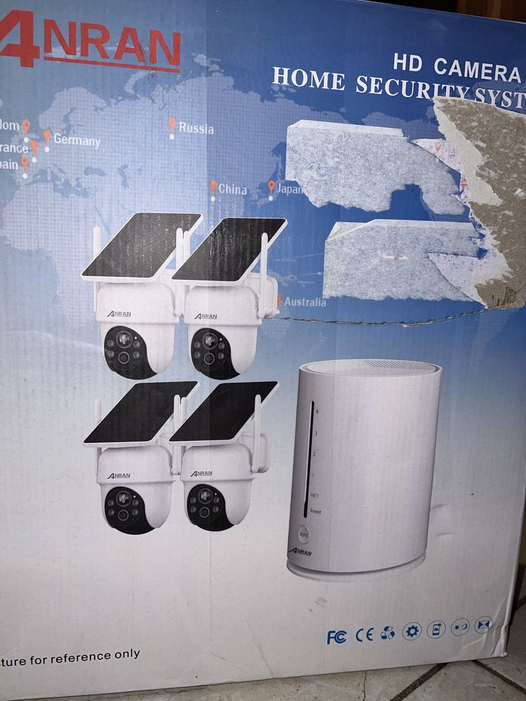 Продават се wifi соларни камери комплект