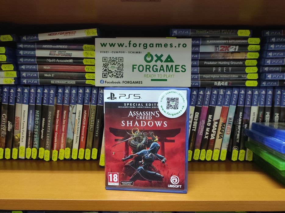 Joc PS5 Assassin's Creed Shadows PS5 Forgames.ro