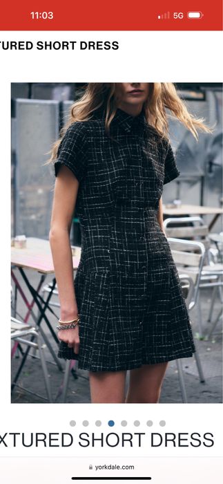 Рокля от букле ZARA