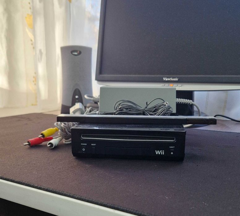 Console Nintendo Wii Alb/Negru + accesorii
