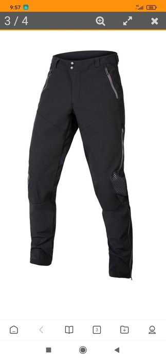 Pantaloni ciclism MTB - Endura MT500 impermeabili