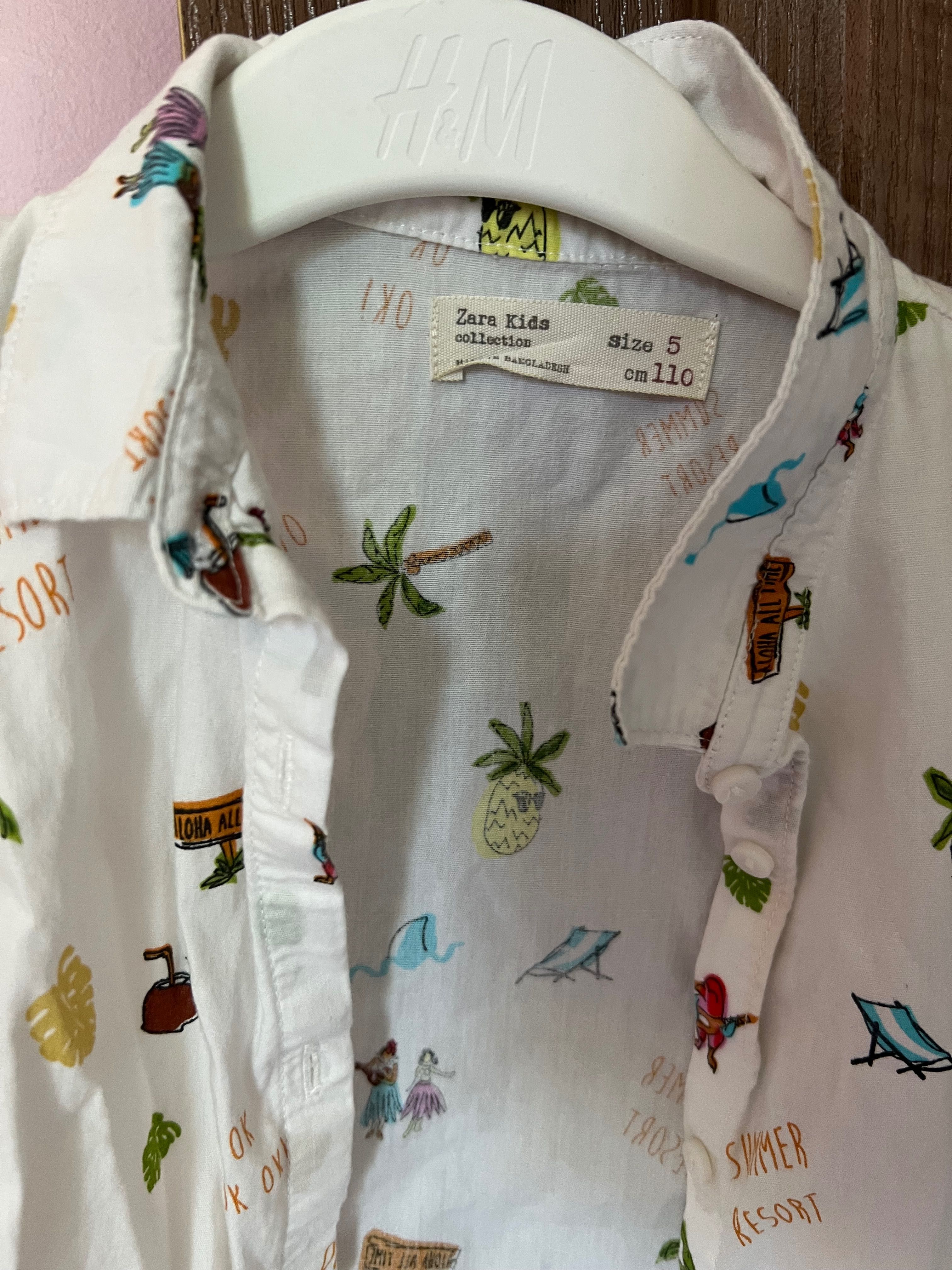 Детски ризи Zara - размер 110-116