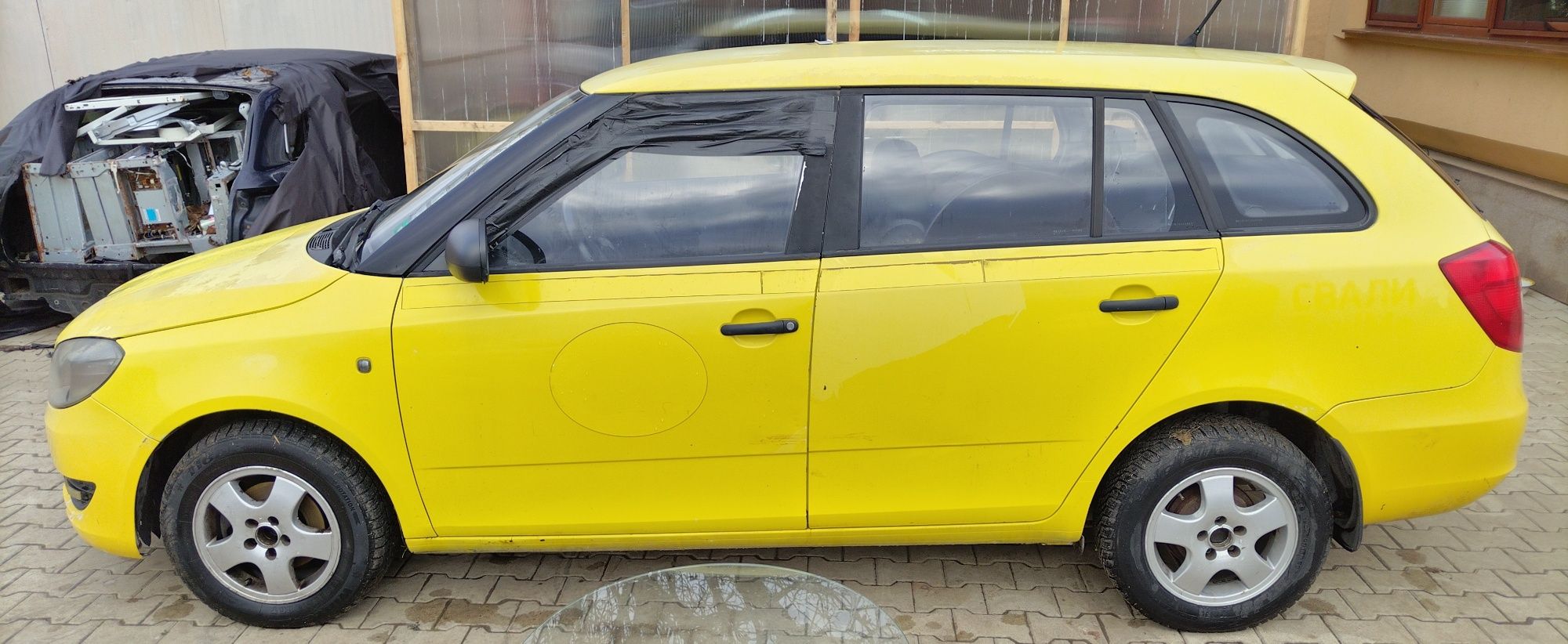 Skoda fabia 1.6 TDI НА ЧАСТИ!!!