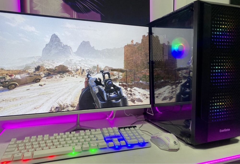 С монитором i5-10400f / RTX-2060 Super / игровой компьютер