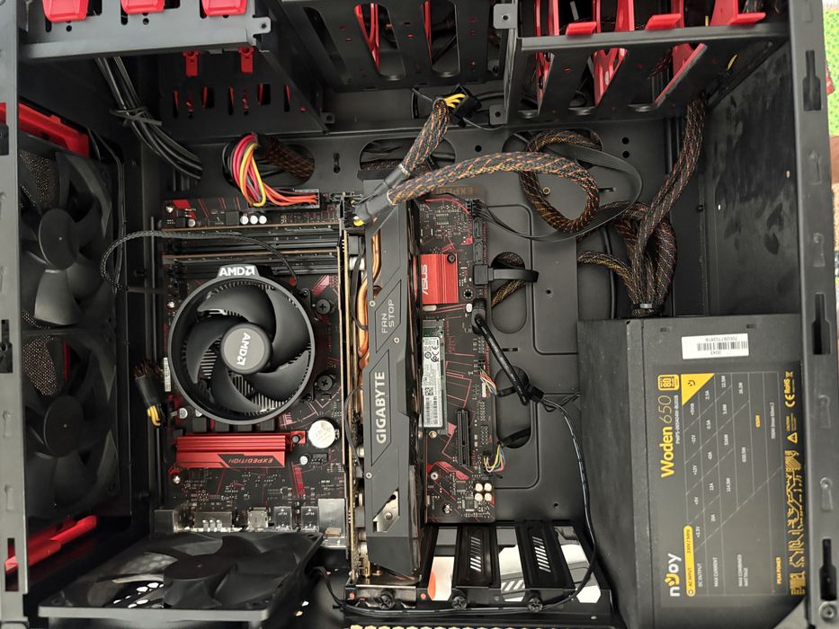 Pc Gaming Ryzen 5, RX580 8gb, 16 gb ram BONUS CONTROLLER XBOX wireless