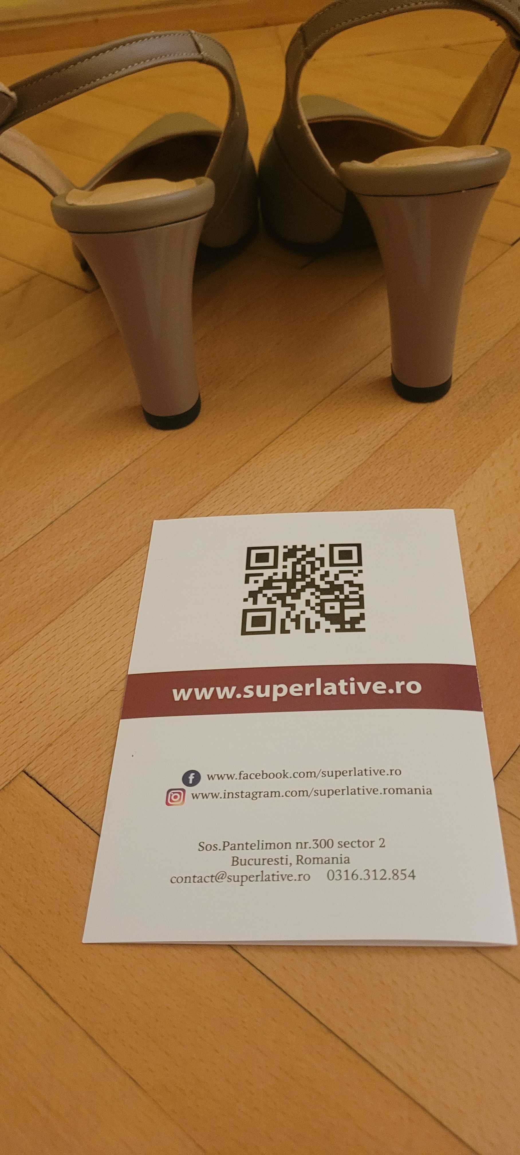 Incaltaminte femei din piele naturală