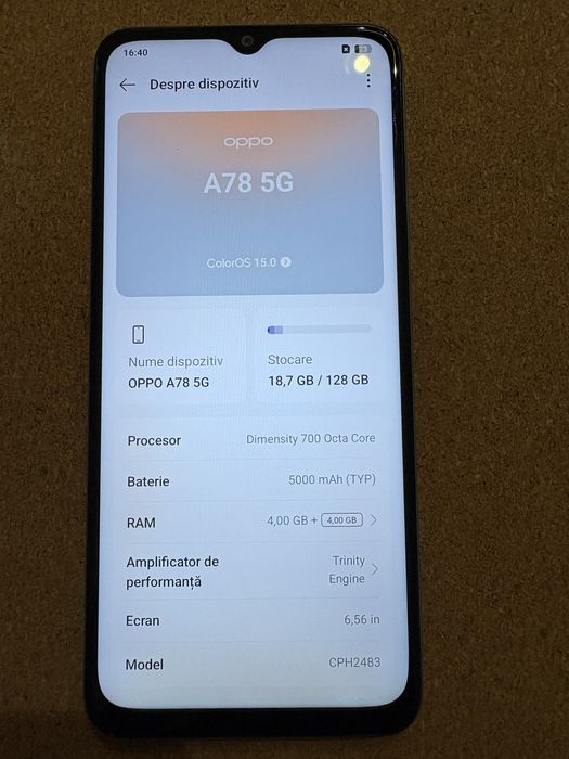 Oppo A78 128 Gb ID-XXL2705