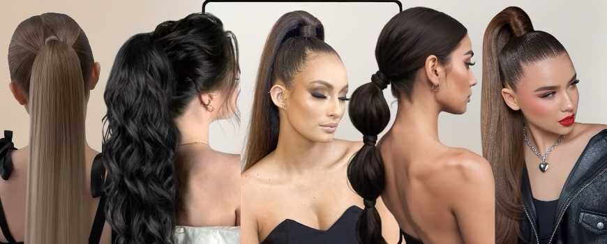 PREMIUM - Луксозни опашки с мрежа и ластик