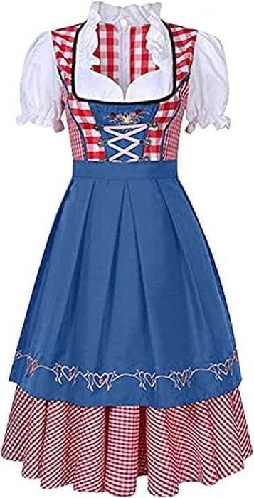 Косплей костюм рокля немска униформа баварска Cosplay