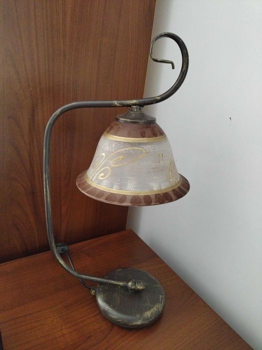 Set lustra si veioza pictate manual