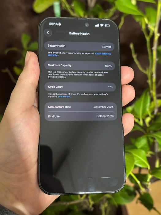 iPhone 16 Pro Max 256 Black Titanium