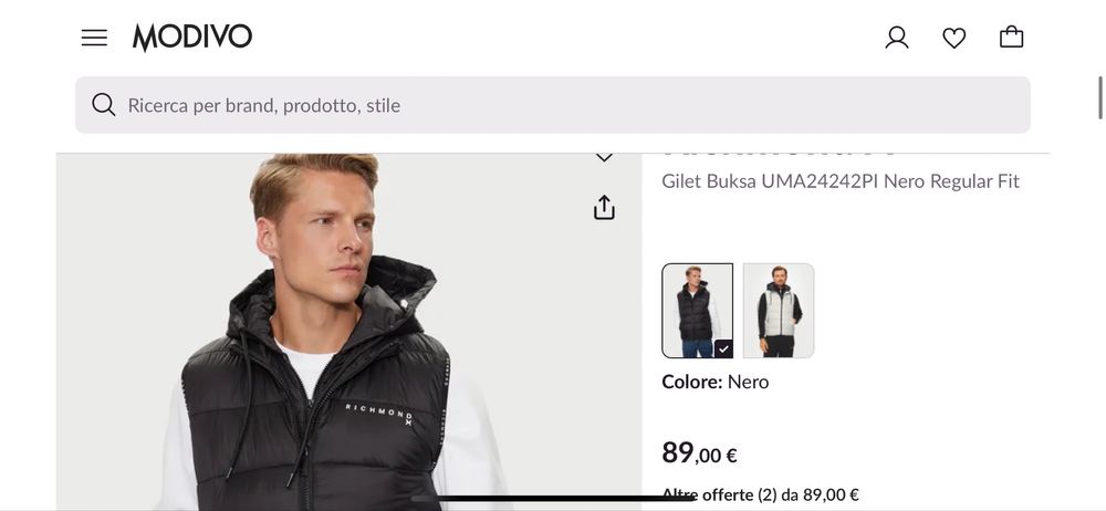 Geacă tip vestă John Richmond marime S