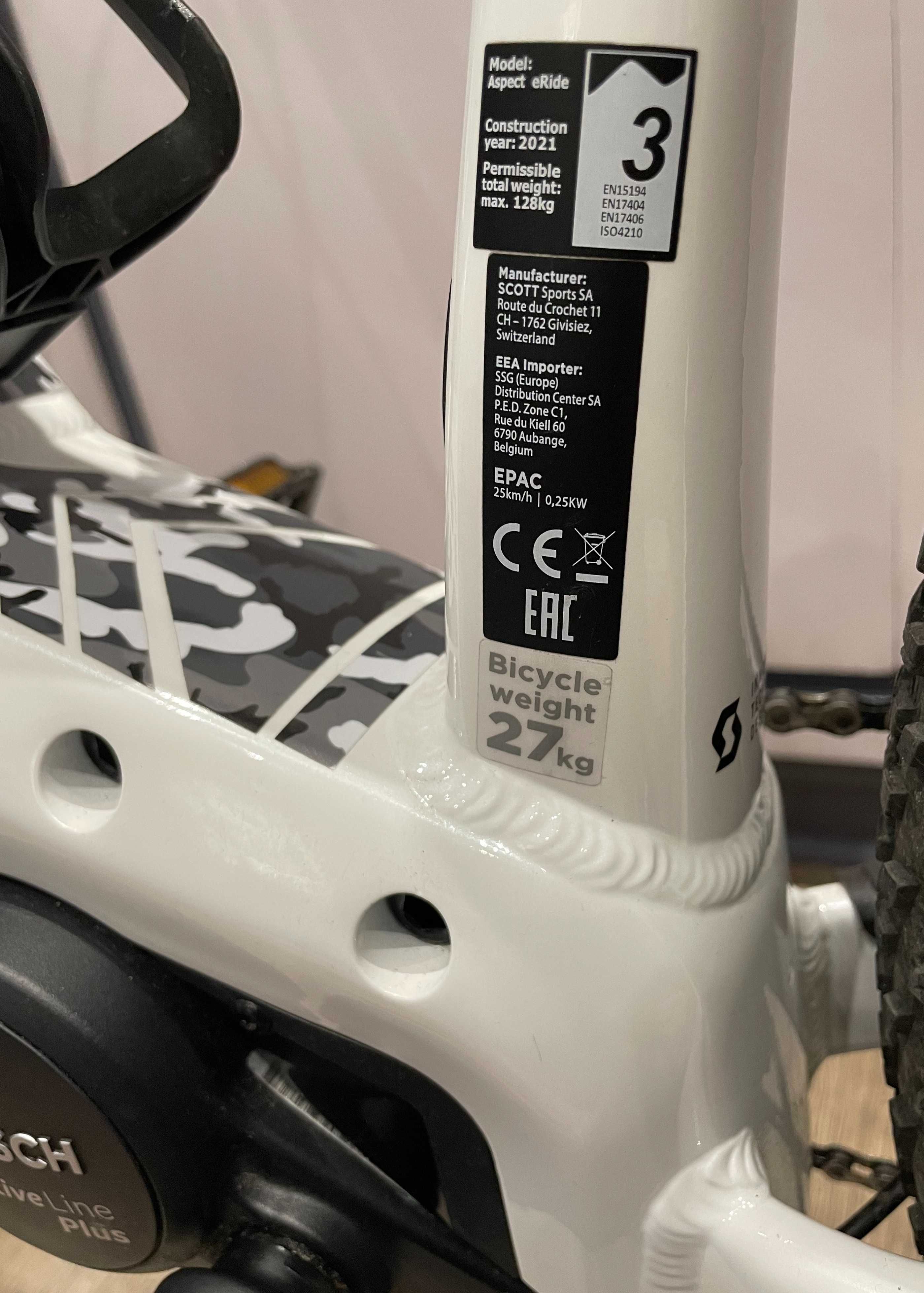 Scott Aspect eRIDE 950 29" М Електрически планински велосипед 2021 НОВ