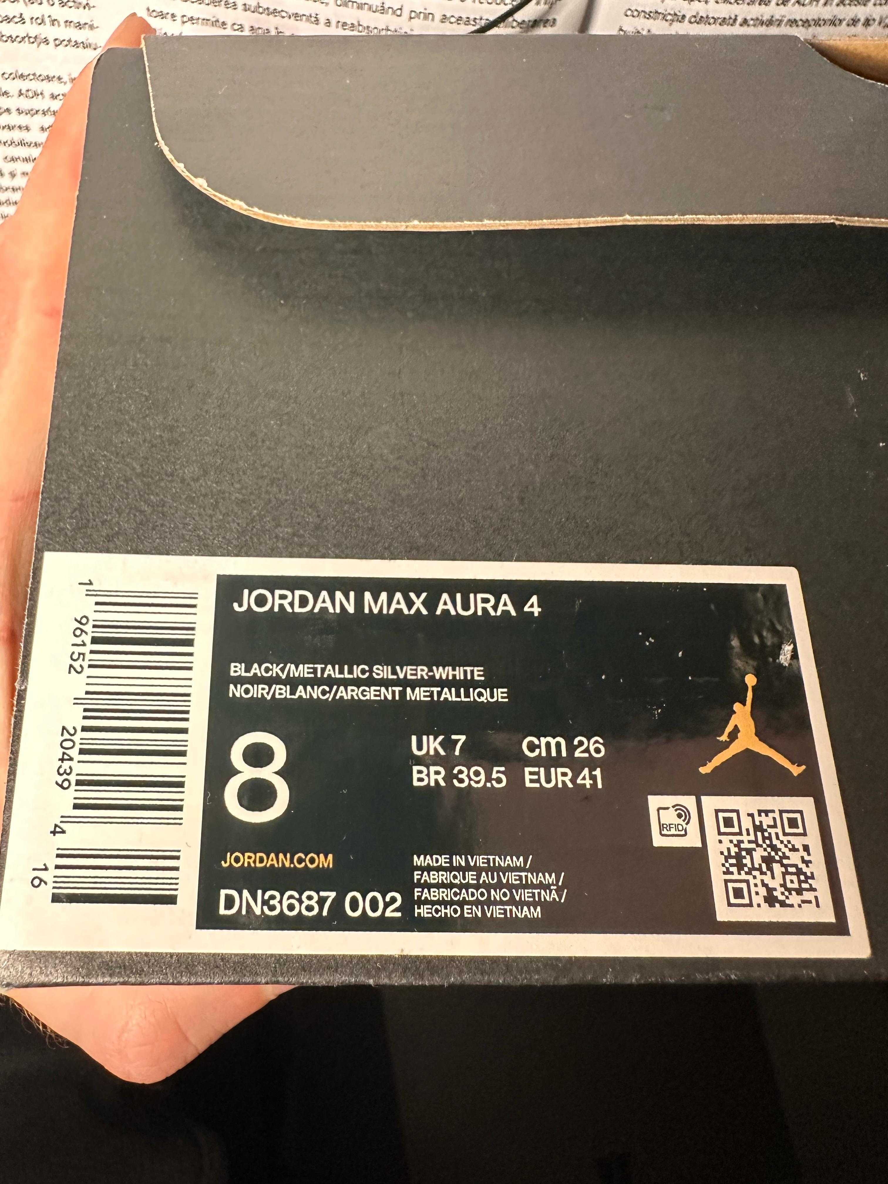 JORDAN MAX AURA 4 marime 41