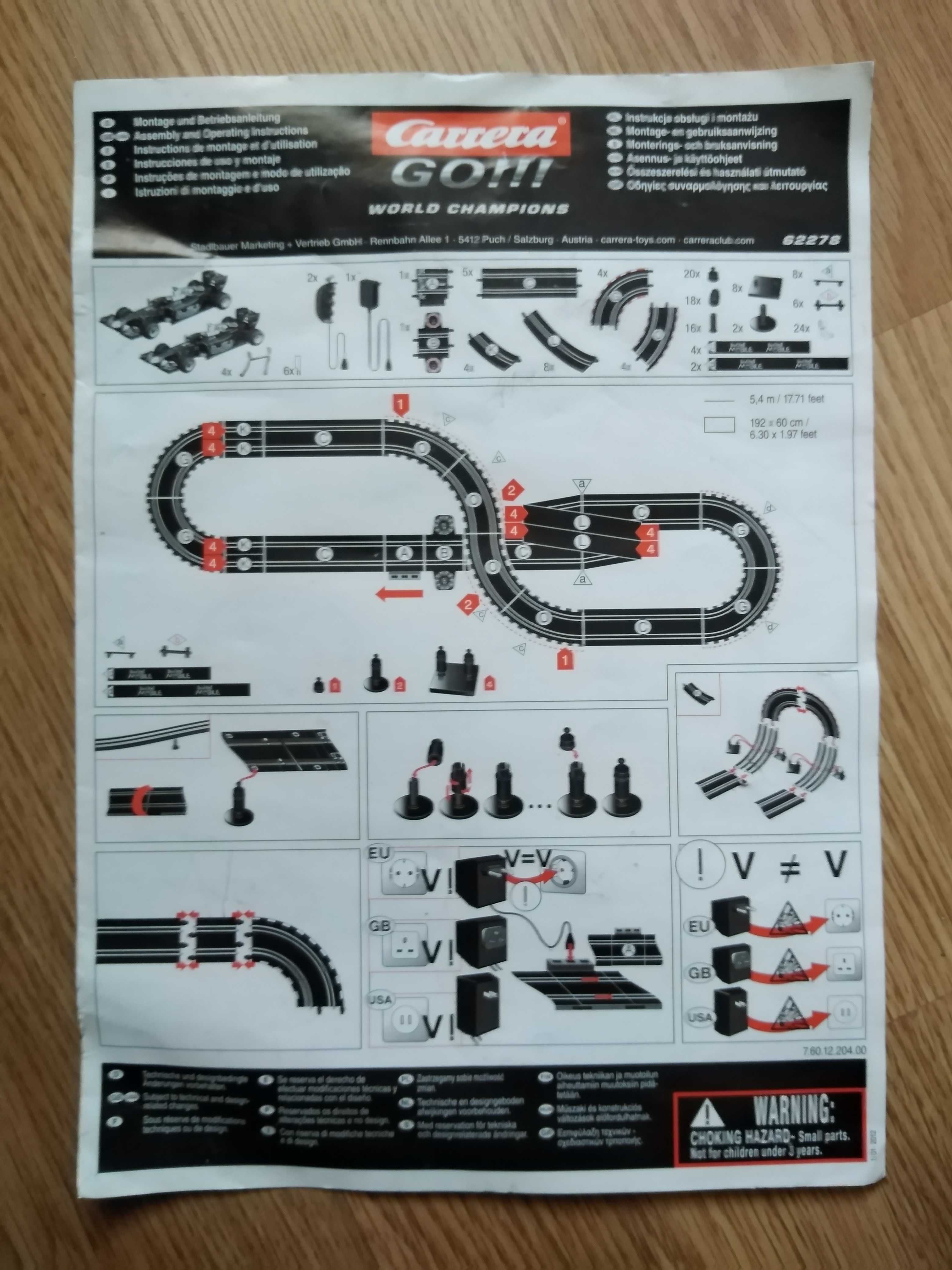 Circuit/ Joc masinute electrice Carrera Go