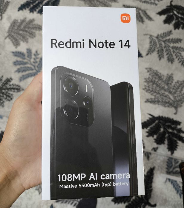 Redmi note 14 sotiladi srochna ochilmagan