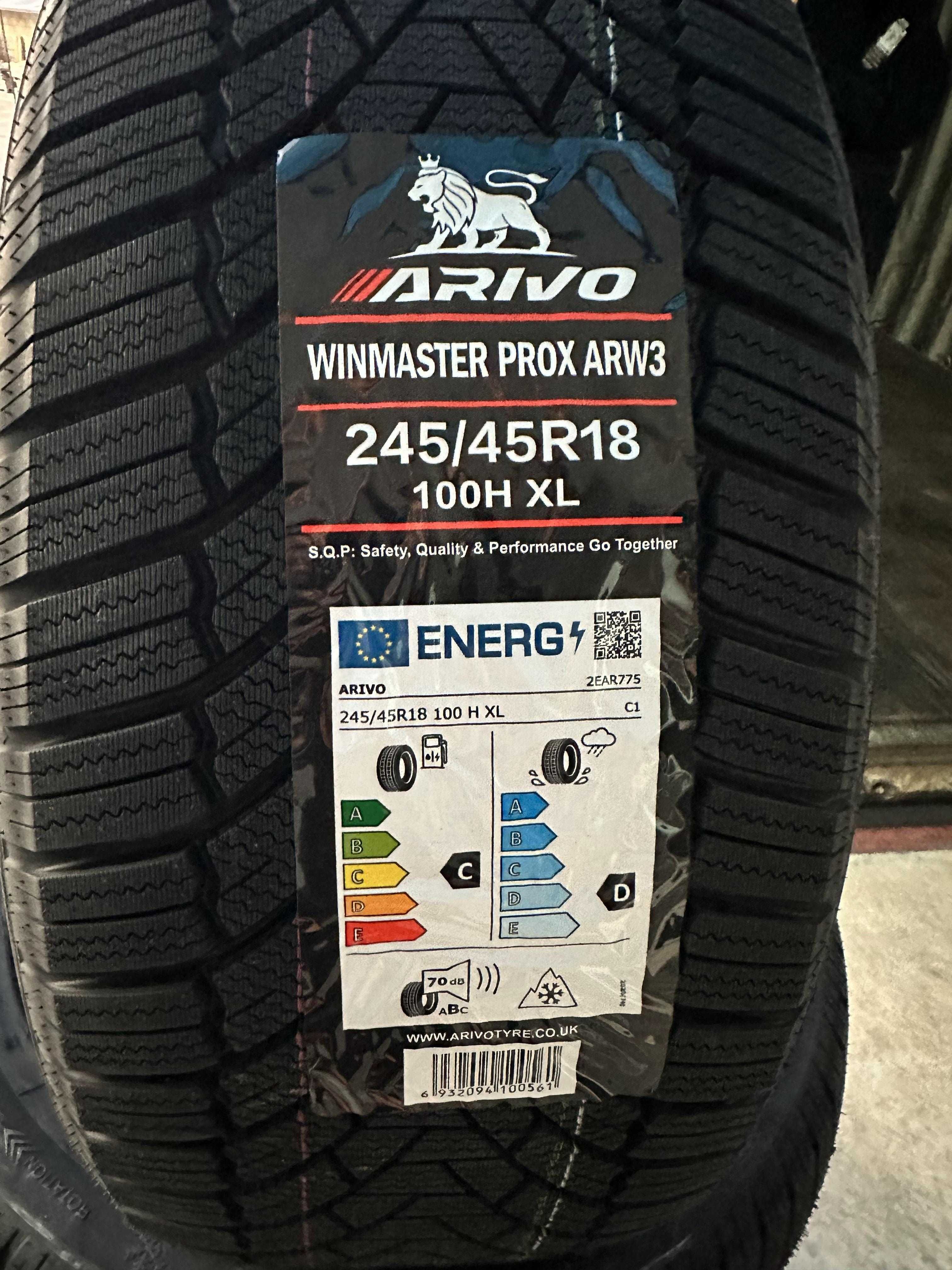 Зимен спорт пакет ARIVO 245/45R18 100H XL 275/40R18 103H XL НОВ DOT
