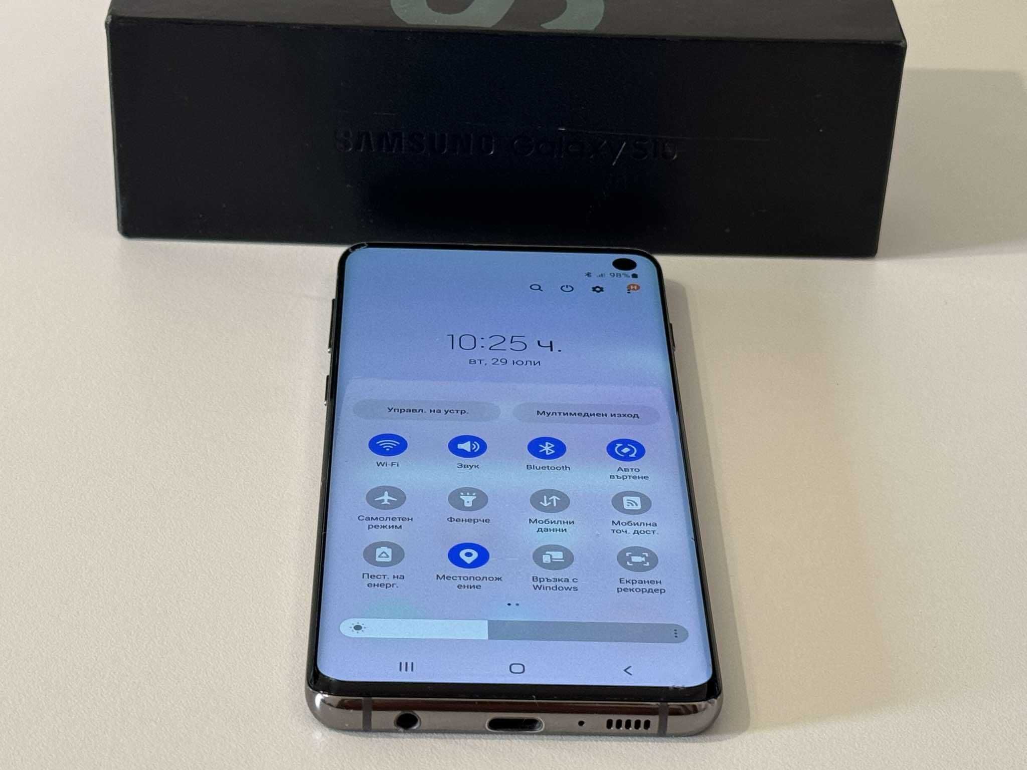 Бартер!Отличен! Samsung Galaxy S10 Prism Black (Черен)