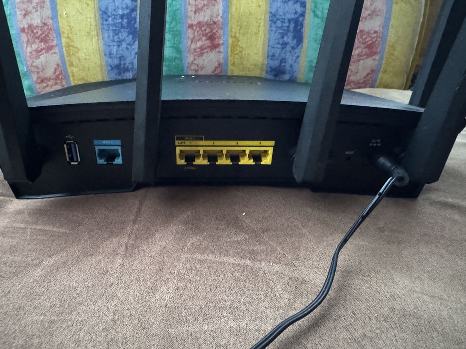 Router Wireless Synology RT6600ax, Tri-band, Wi-Fi 6