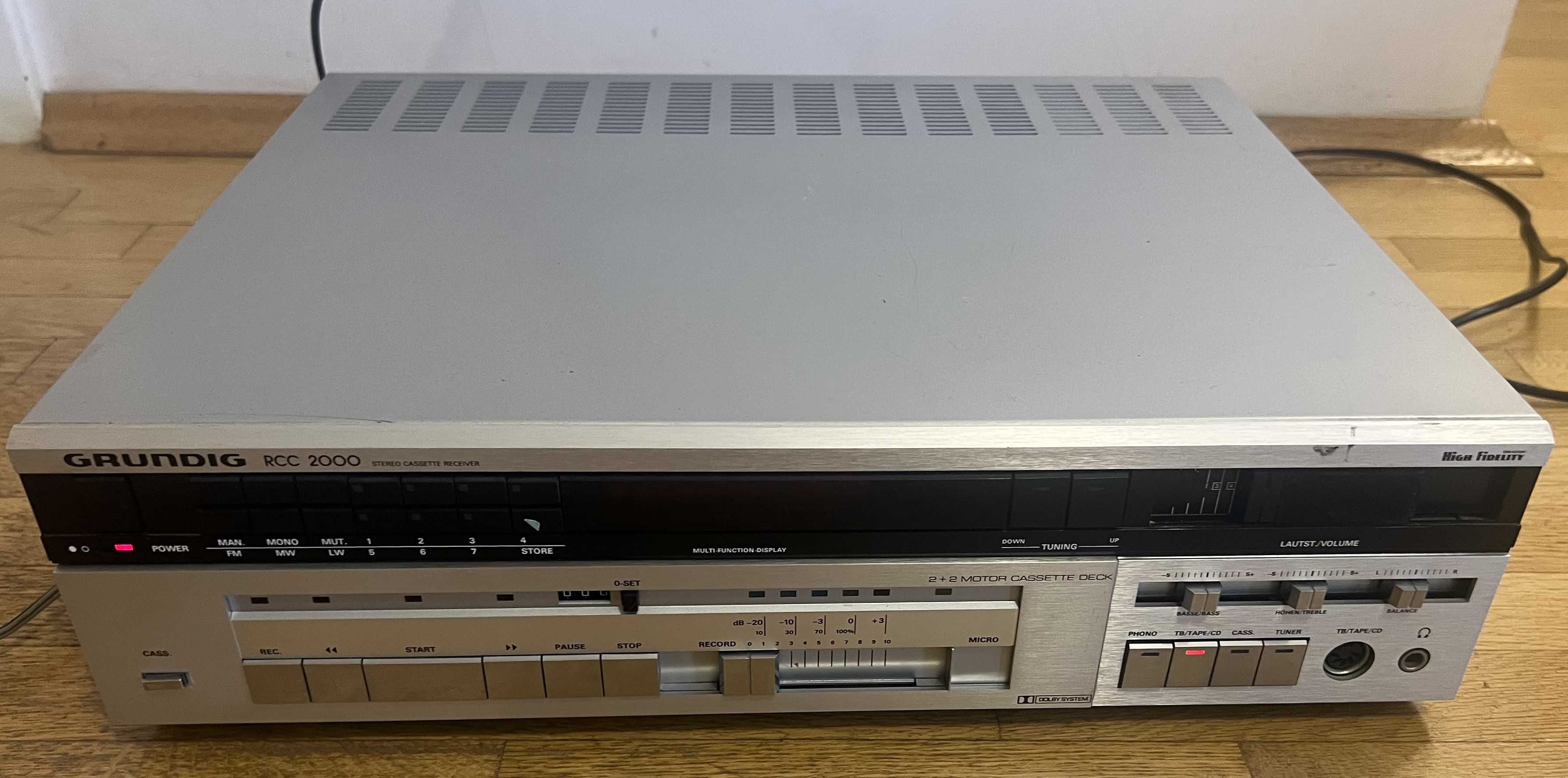 HiFi стерео Дек Ресийвър GRUNDIG RCC 2000