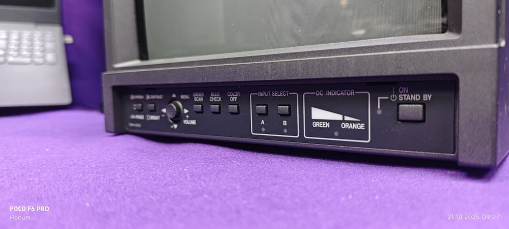 Телевизор, монитор .JVC TM-1011. Идеально для ретро геймеров .
Идеальн