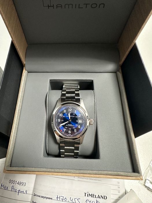 Hamilton khaki automatic