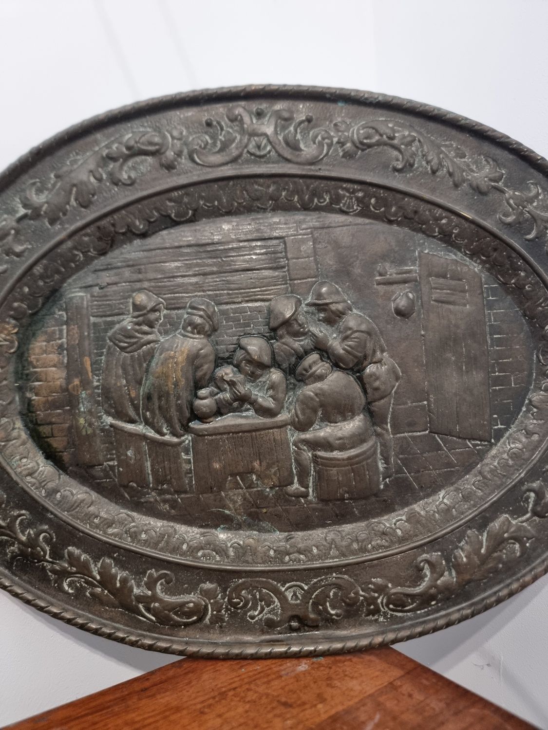 Placa gravura in relief