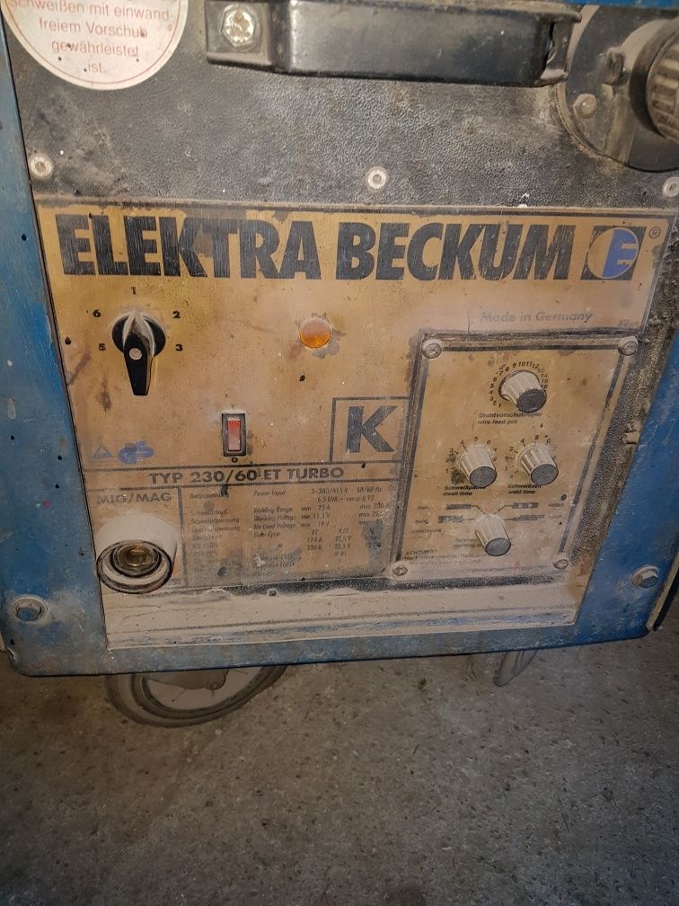 Aparat sudura Elektra Beckum mig-mag typ 230/60 ET
