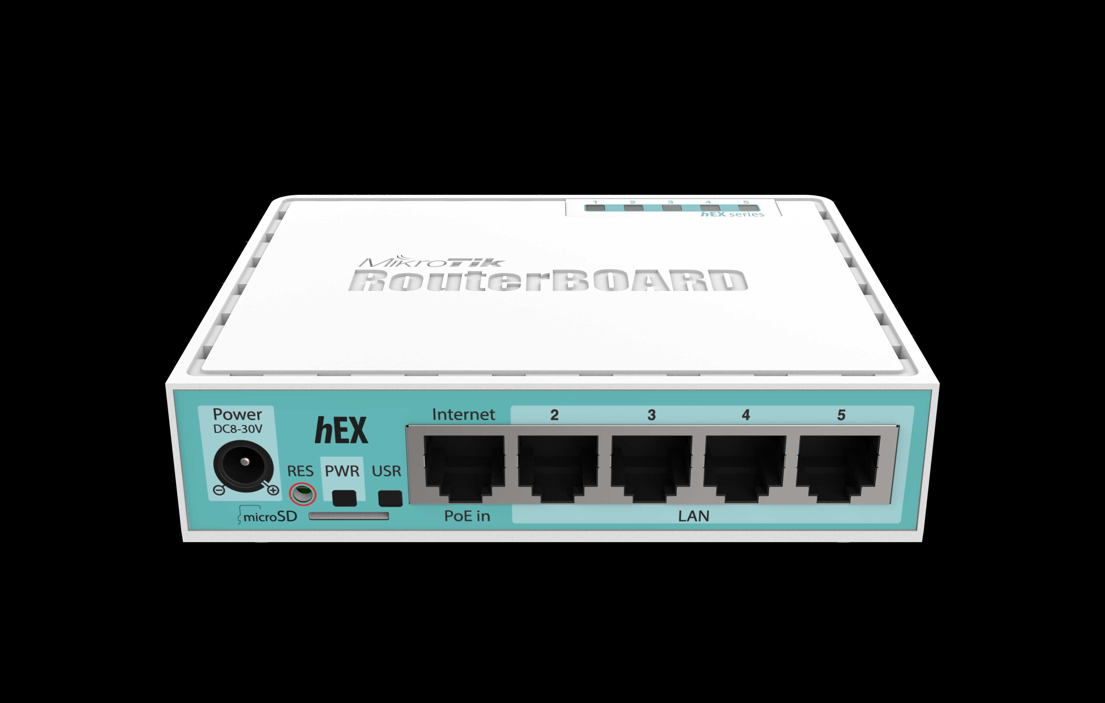 Маршрутизатор Mikrotik hEX. Артикул: RB750Gr3